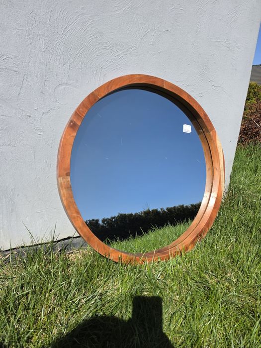 Nowe lustro drewniane handmade