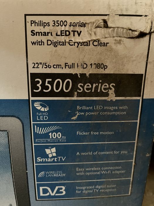 НА ЗАПЧАСТИНИ. Телевізор Philips 7000 series, Philips 3500 series