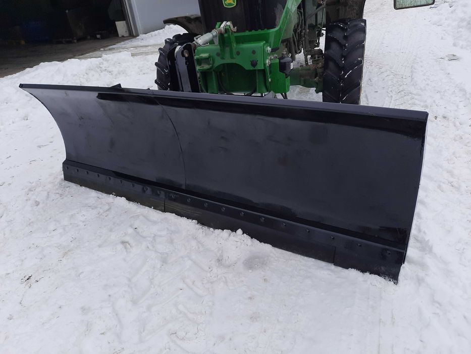 Pług Spych Zgarniacz do śniegu kiszonki obornika paszy 1,75M