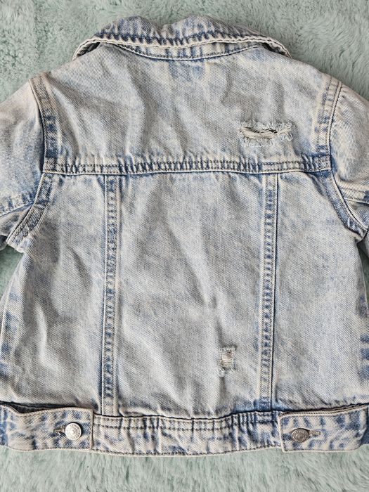 Kurtka jeansowa katana dziewczynka jeans Reserved 110