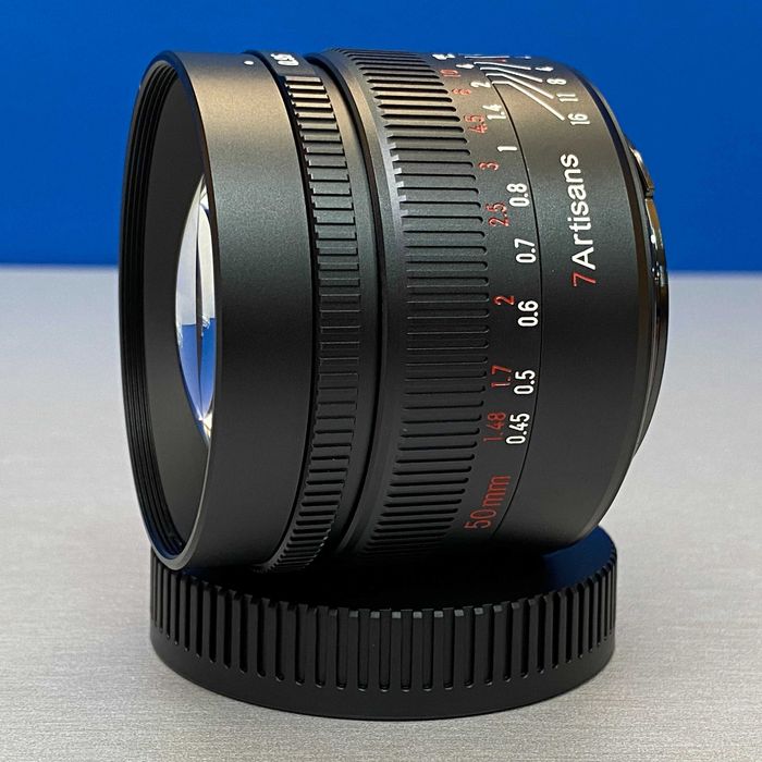 7Artisans 50mm f/0.95 (Canon RF) - NOVA - 3 ANOS DE GARANTIA