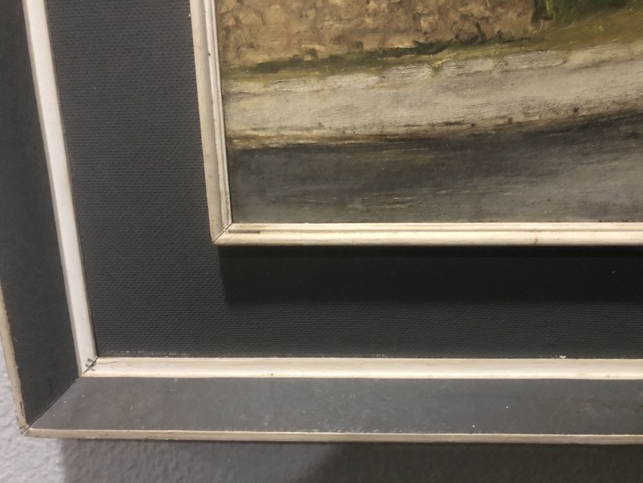 Oleo sobre madeira assinado