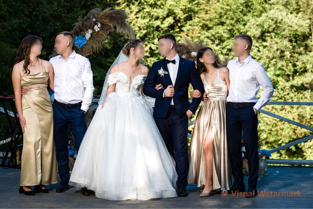 Розкішна Весільна Сукня зі шлейфом Пишна/Айворі/Плаття/біла/довга/