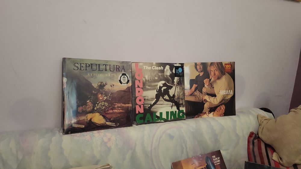 Discos vinil de Rock