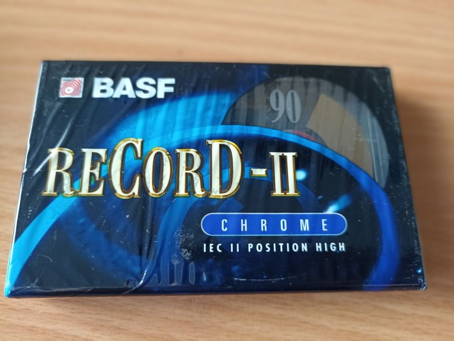 Cassetes BASF Record II seladas
