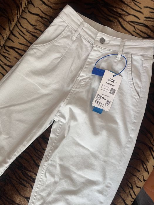 Штани жіночі білі