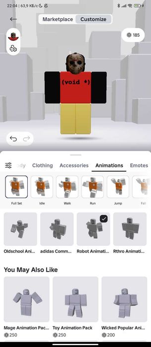 Донатный Roblox аккаунт (вложил более 2к гривен и силы)
