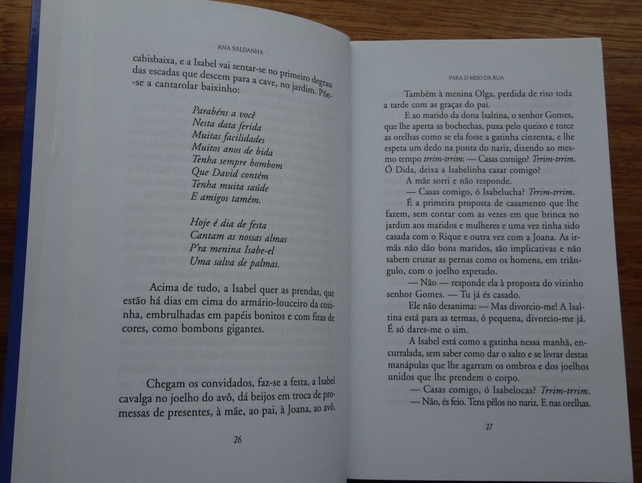 Para O Meio da Rua de Ana Saldanha