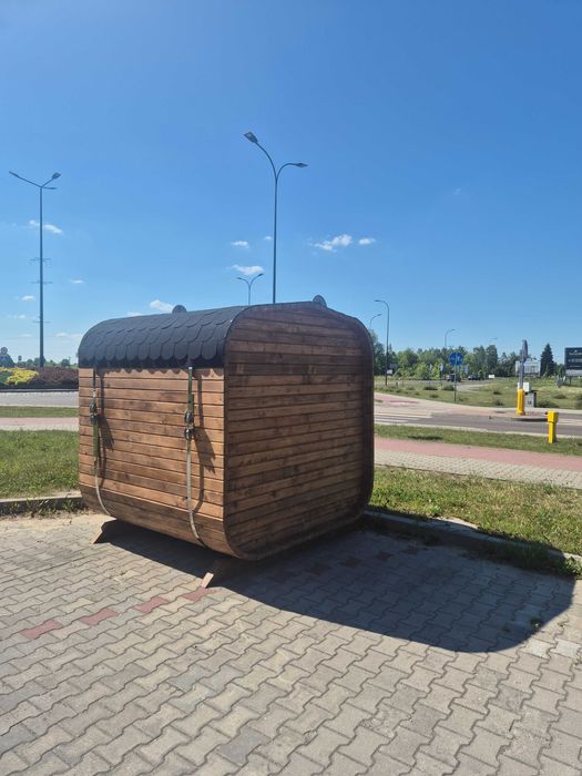 SAUNA QUADRO – Gotowa sauna ogrodowa, super jakość