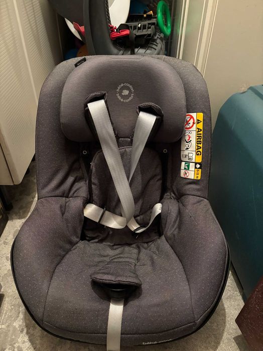 Carrinho Lila + Ovo Rock + Cadeira Pearl Pro + Base Isofix BebeConfort