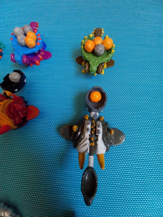 Conjunto de Gormitis especiais e acessórios batalha