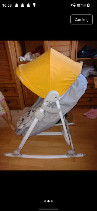 Kinderkraft Bujaczek kołyska 5w1
