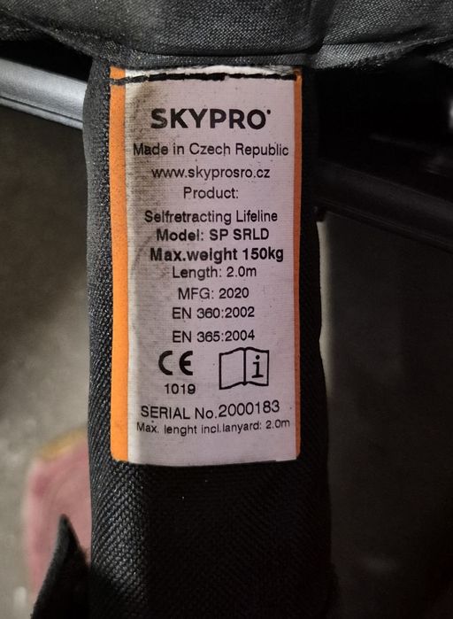 Szelki bezpieczeństwa na rusztowania