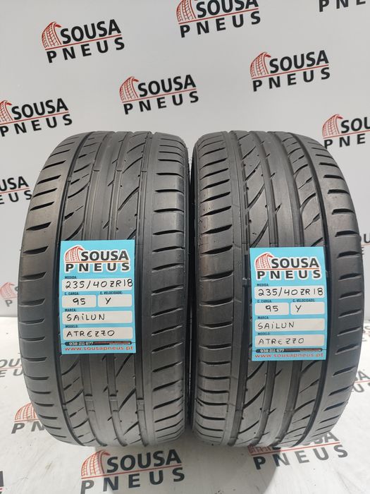 2 pneus semi novos 245-40R18 Sailun - Oferta dos Portes