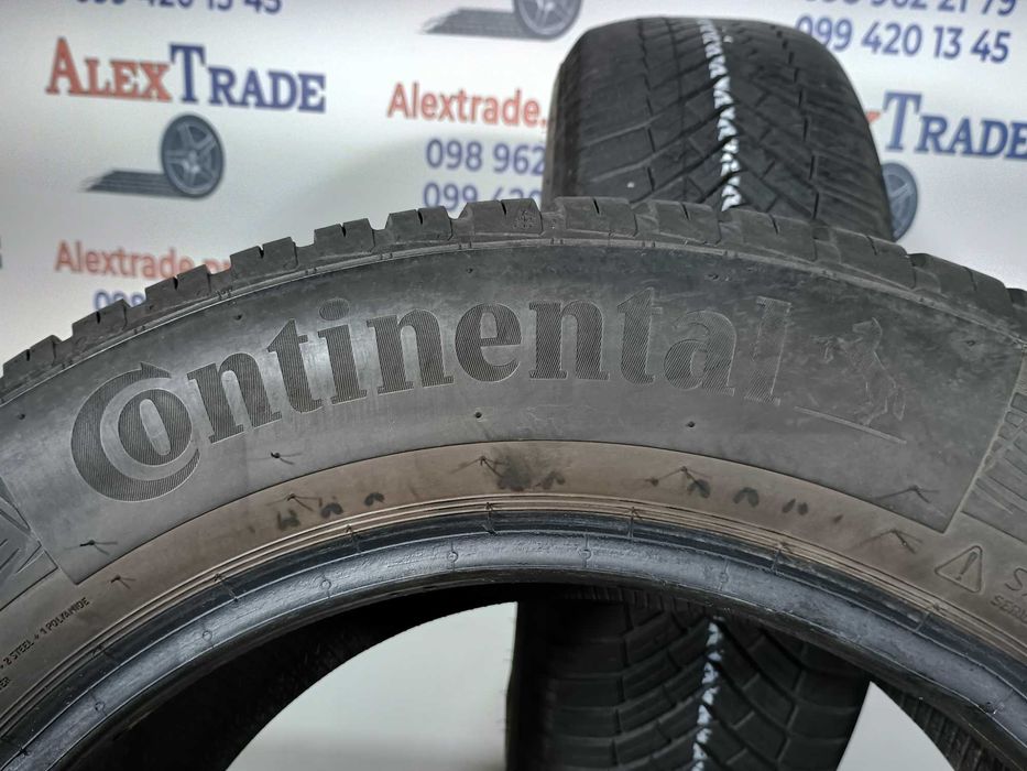 2 шт. 195/65 R15 Continental AllSeasonContact шини б/у, протектор 6,5 мм