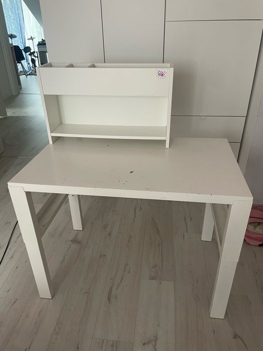 Biurko młodzieżowe dla dzieci Pahl Ikea z półką 96x58