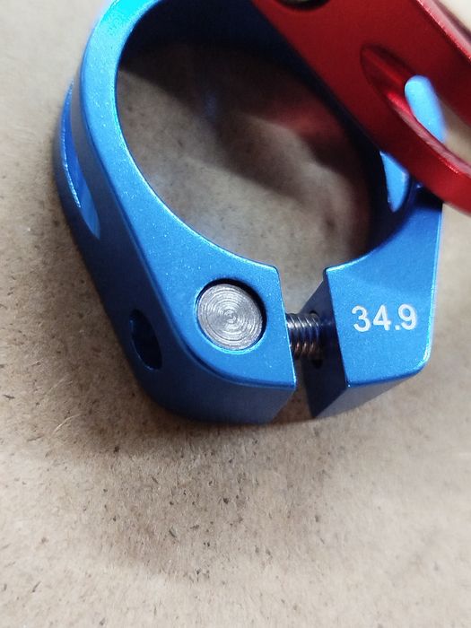 Zacisk sztycy rowerowej 34.9, 2 szt