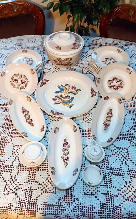 Столовий сервіз, "Горобина" 1950-60р.