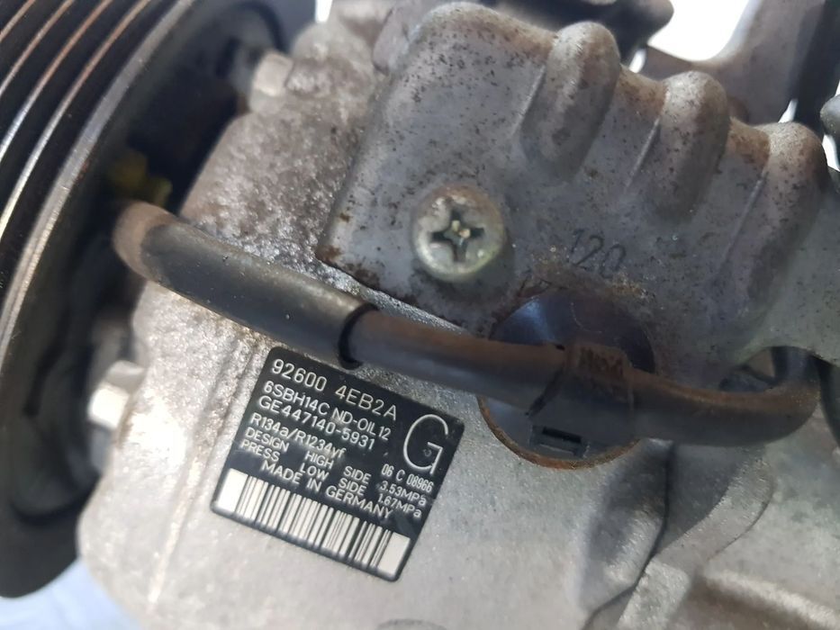 Compressor Ar condicionado AC Renault Nissan Kadjar Megane IV Qashqai