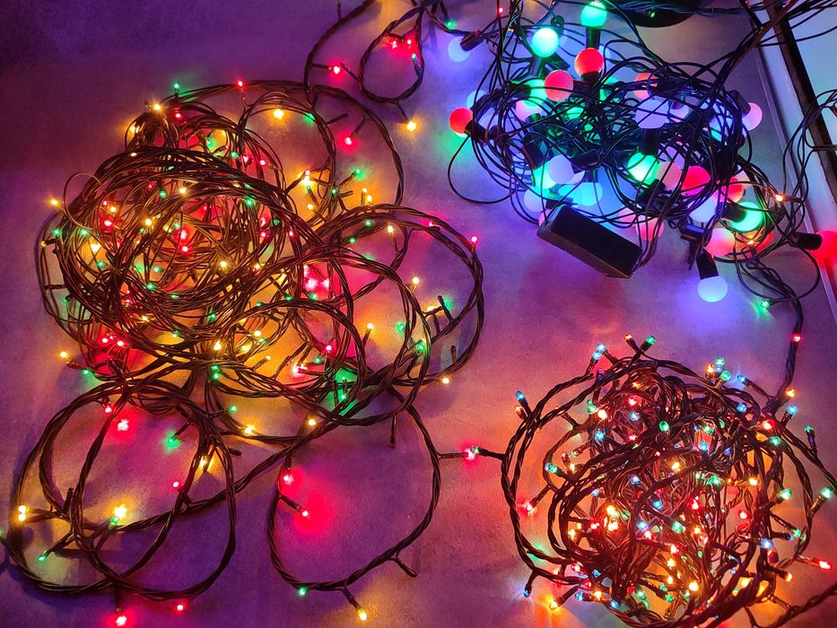 Гірлянда новорічна, кульки