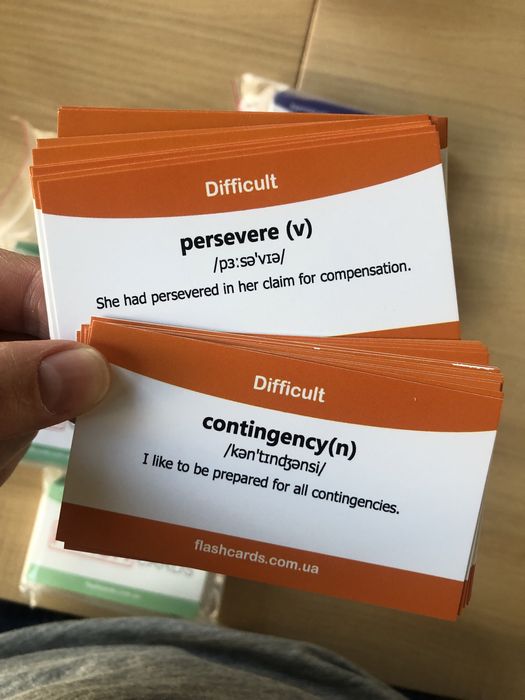 Flash cards картки для вивчення англійської