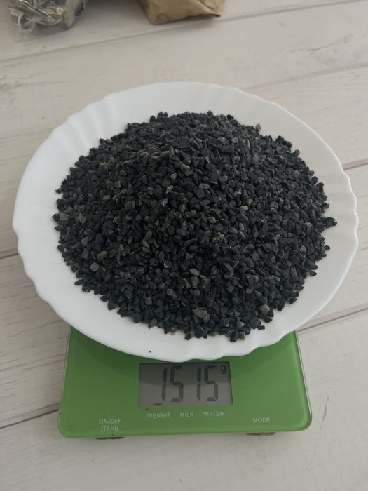 Czarny żwirek do akwarium Nero Ebano Premium