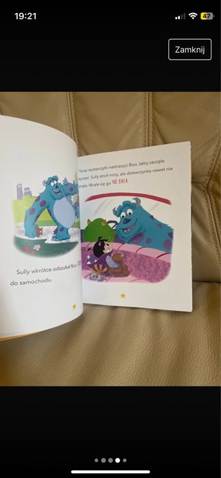 Disney Pixar moje pierwsze bajki o przygodach książka dla dzieci