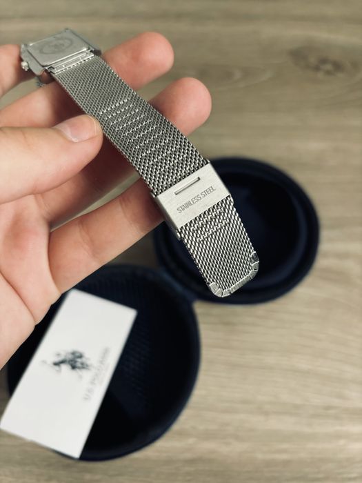 Zegarek srebrny marki Polo