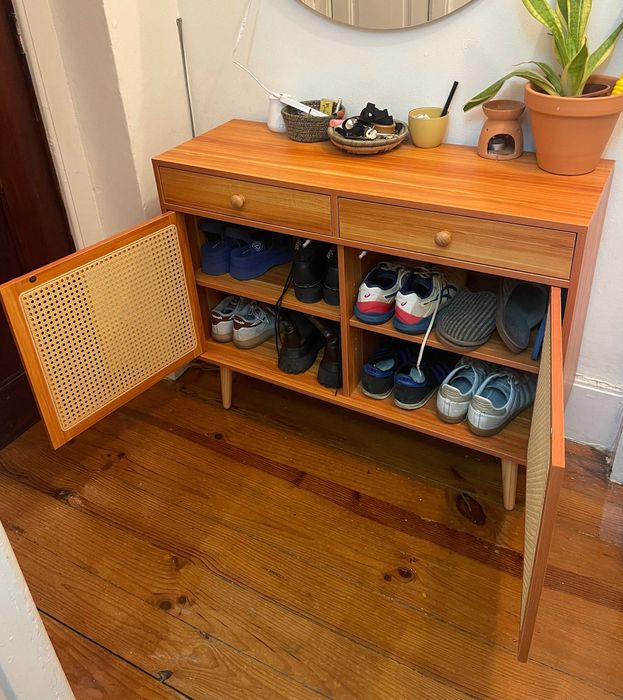 Aparador com Portas em Vime