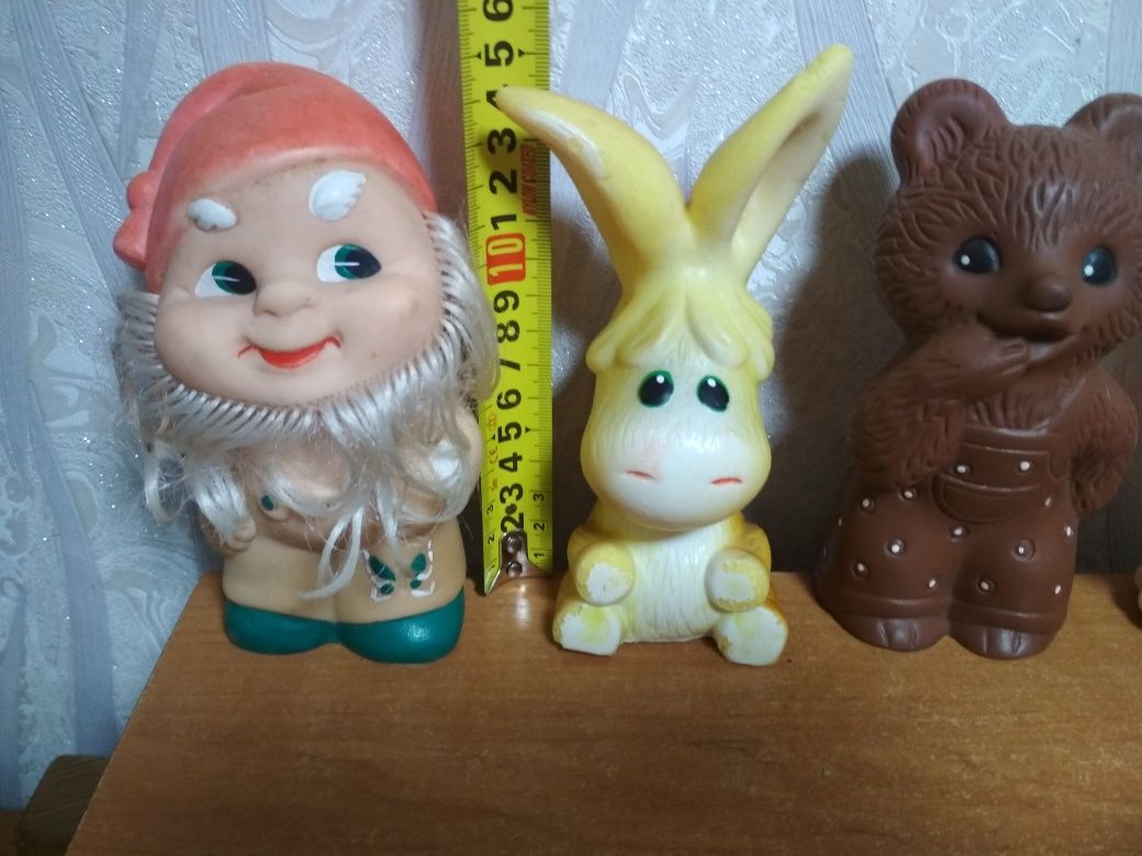 Резиновые игрушки времен СССР.: 75 грн. - Фігурки персонажів Запоріжжя ...