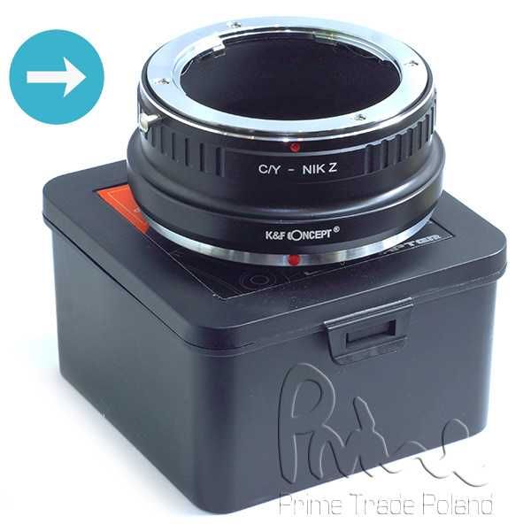Adapter Contax Yashica Nikon-Z K&F Concept wysoka jakość