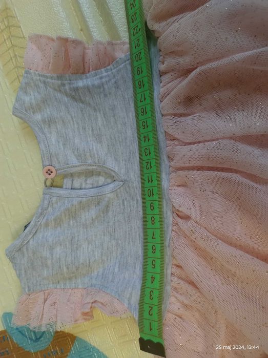 Komplet Sukienka niemowlęca 6 m plus rajstopy