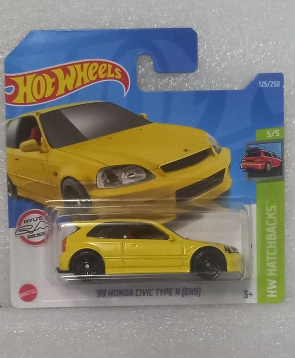 99 honda civic type r ek9 hot wheels