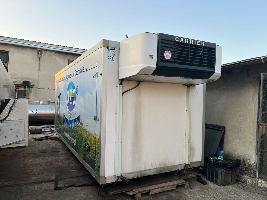 Kontenerchłodnia 5m agregat380v gwarancja z transportem grube Sciany