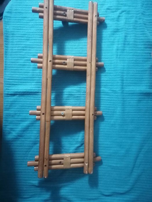 Cabide parede em bambu