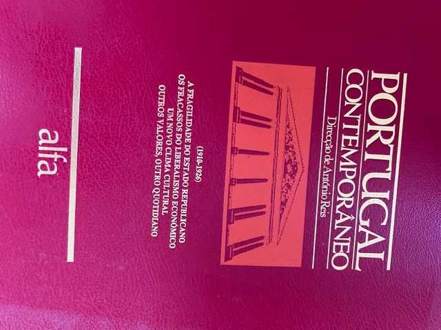 Coleção Completa "Portugal Contemporâneo" – 6 Volumes (Ed. Alfa) coord. António Reis