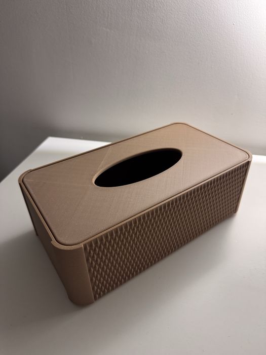 Pojemnik na chusteczki nowy nowoczesny brązowy do domu mieszkania