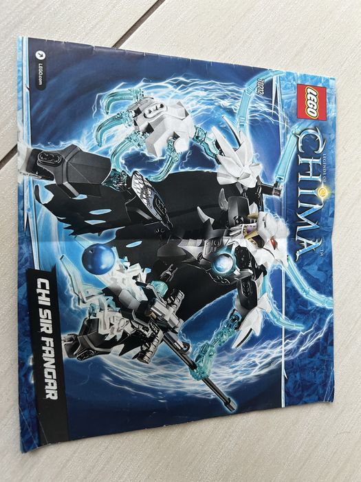 LEGO Chima 70212 Sir Fangar KOMPLETNY