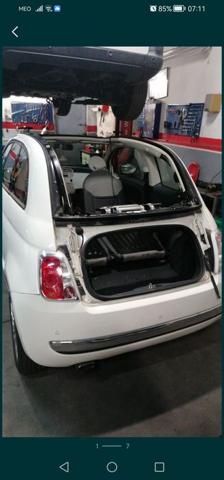 Capota / Lona Fiat 500 cabrio