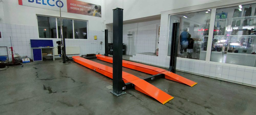 четырехстоичный подйомник для СТО. Акция!!