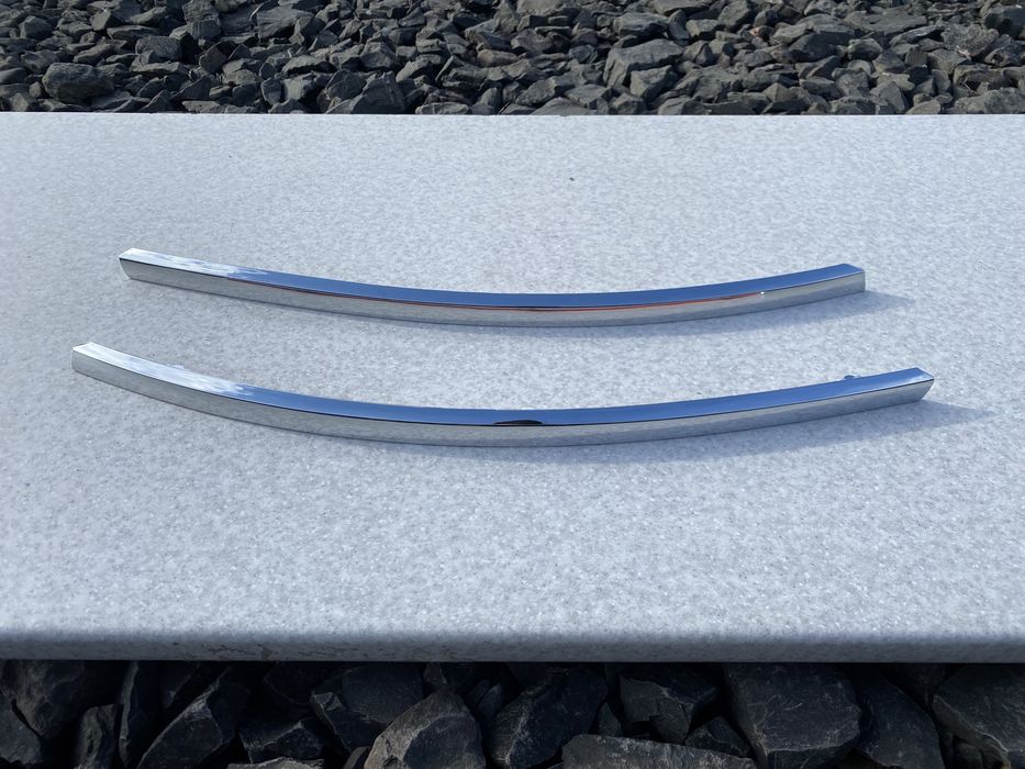 Audi A6 C6 молдинг переднього бампера дорестайл Ауді А6 С6