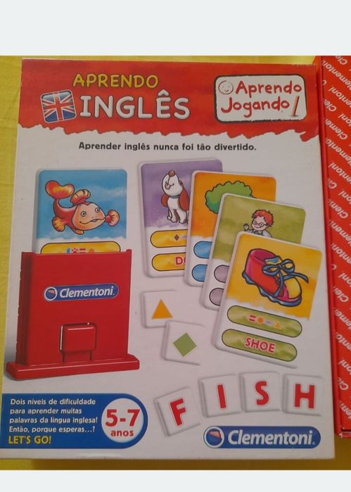 Jogo aprendo em inglês