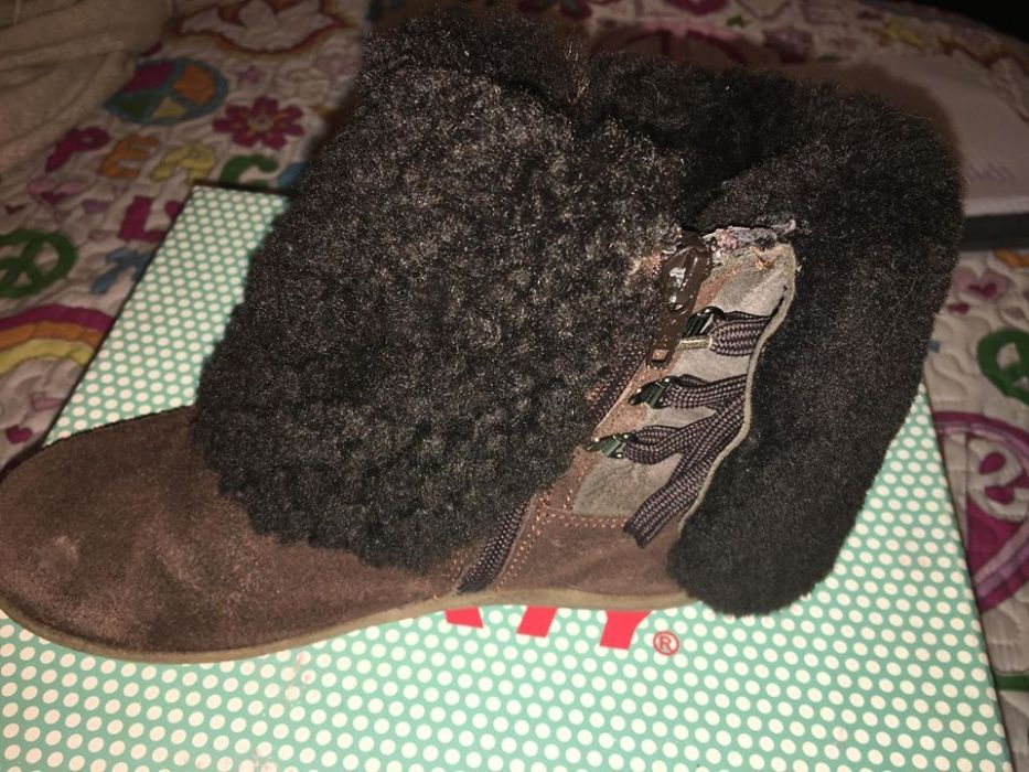 Botim castanho Miss Sisty