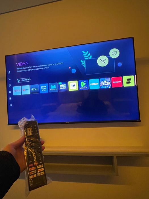 Телевізор 2022 р Hisense 58 дюймів