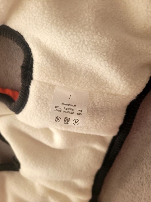 Kurtka kamizelka ocieplana dla pieska rozmiar L
