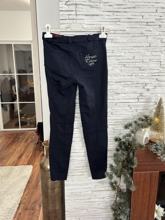 Bryczesy jeździeckie 146 152 spodnie do jazdy konnej Fouganza 146