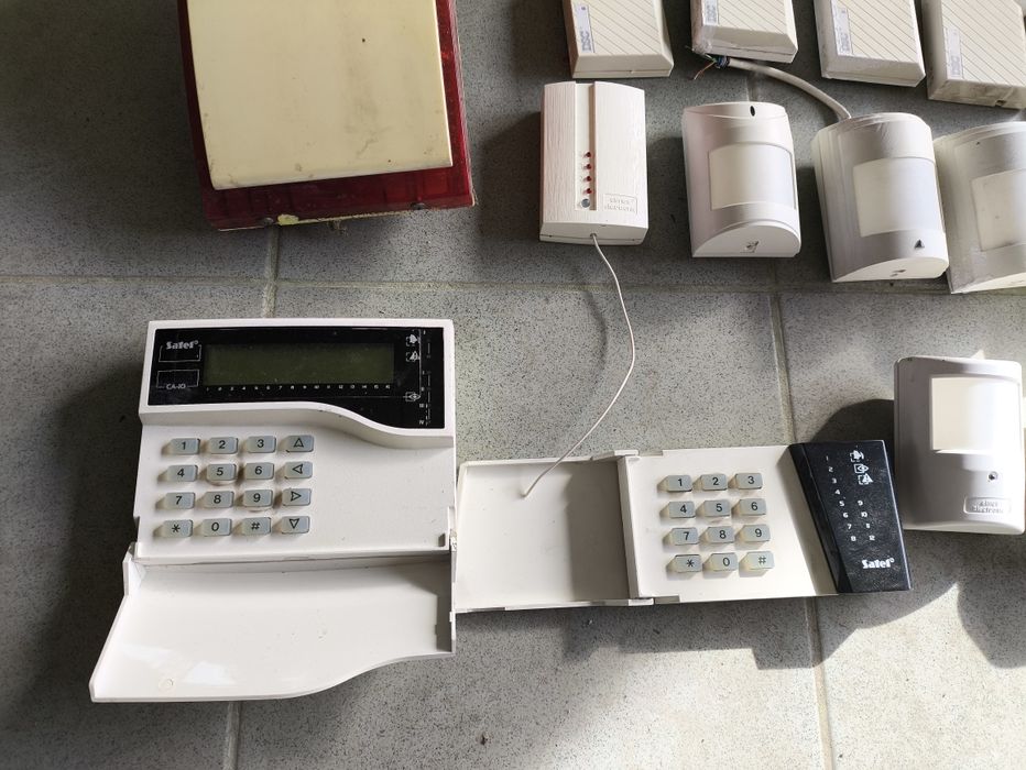 Centrala alarm Satel czujnik ruchu manipulator expander sygnalizato
