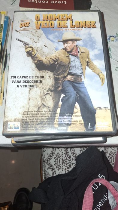 O homem que veio de longe dvd western james stewart