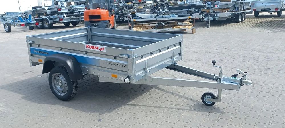 Faro Tractus Flex  Przyczepa przyczepka na resorze i amortyzatorze 220x140 cm, DMC 750 kg