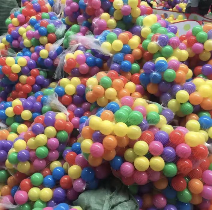 Шарики для сухого бассейна. Кульки в басейн.  100 штук